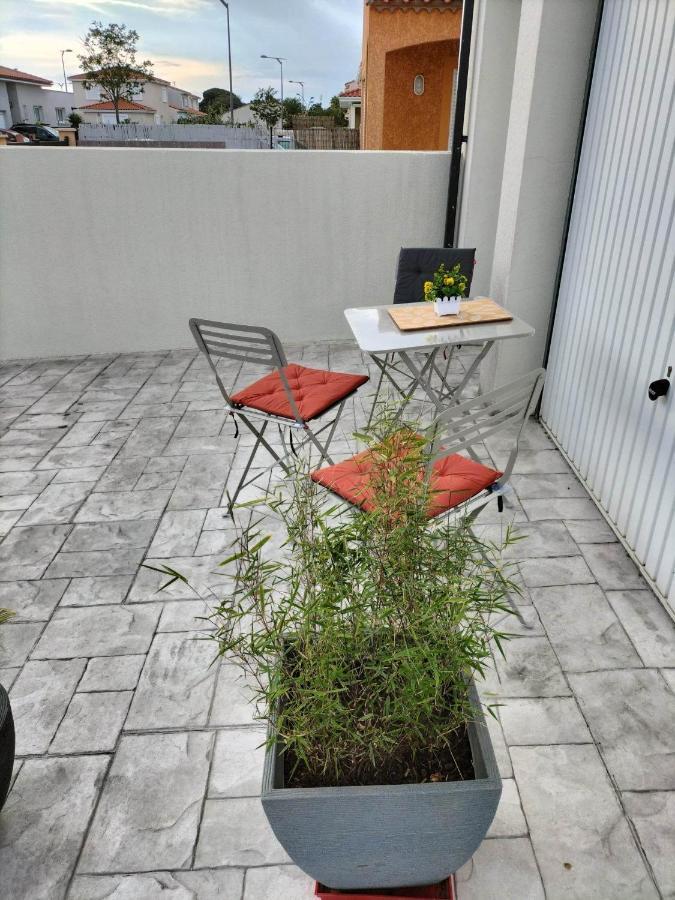 "Les Bambous" Studio Cosy Climatise Au Calme De 37 M2 Parking Gratuit A Argeles Sur Mer Esterno foto