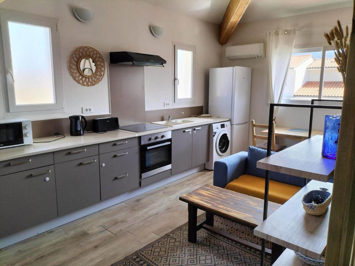 "Les Bambous" Studio Cosy Climatise Au Calme De 37 M2 Parking Gratuit A Argeles Sur Mer Esterno foto