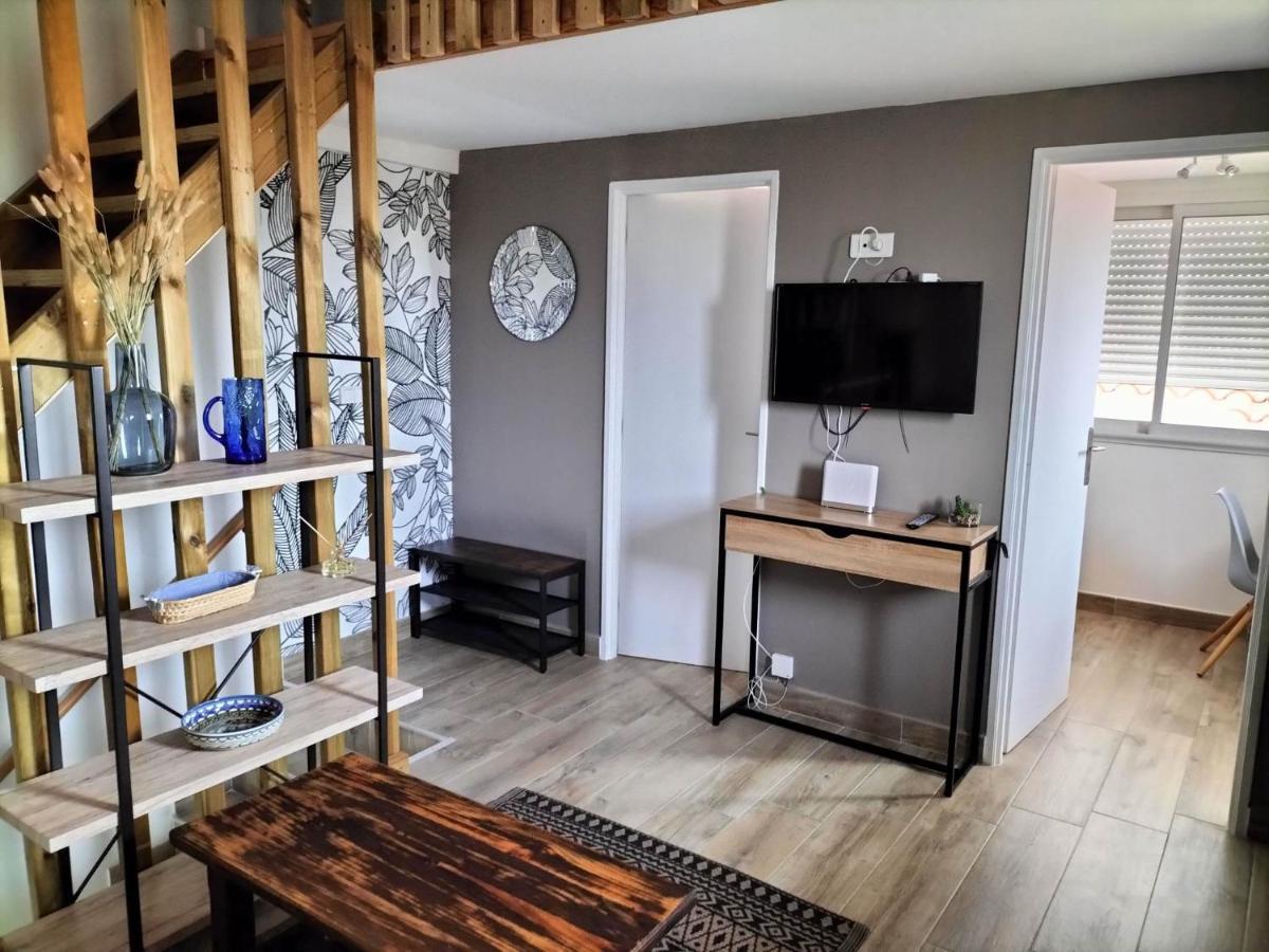 "Les Bambous" Studio Cosy Climatise Au Calme De 37 M2 Parking Gratuit A Argeles Sur Mer Esterno foto